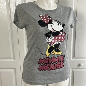 Disney Pink Minnie Mouse Juniors XL Tshirt
